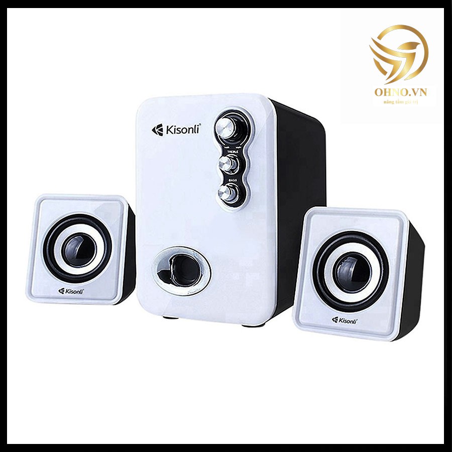 Loa Máy Vi Tính Kisonli U-2100 Bộ Loa Nghe Nhạc Mini Để Bàn Có Dây - OHNO Việt Nam | BigBuy360 - bigbuy360.vn