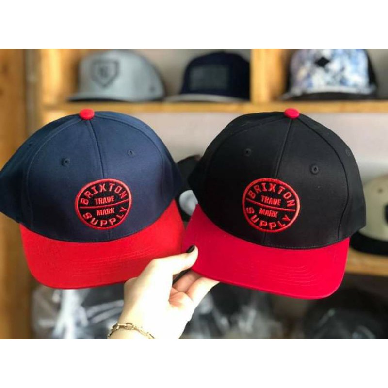 Nón Snapback Brixton phối màu New