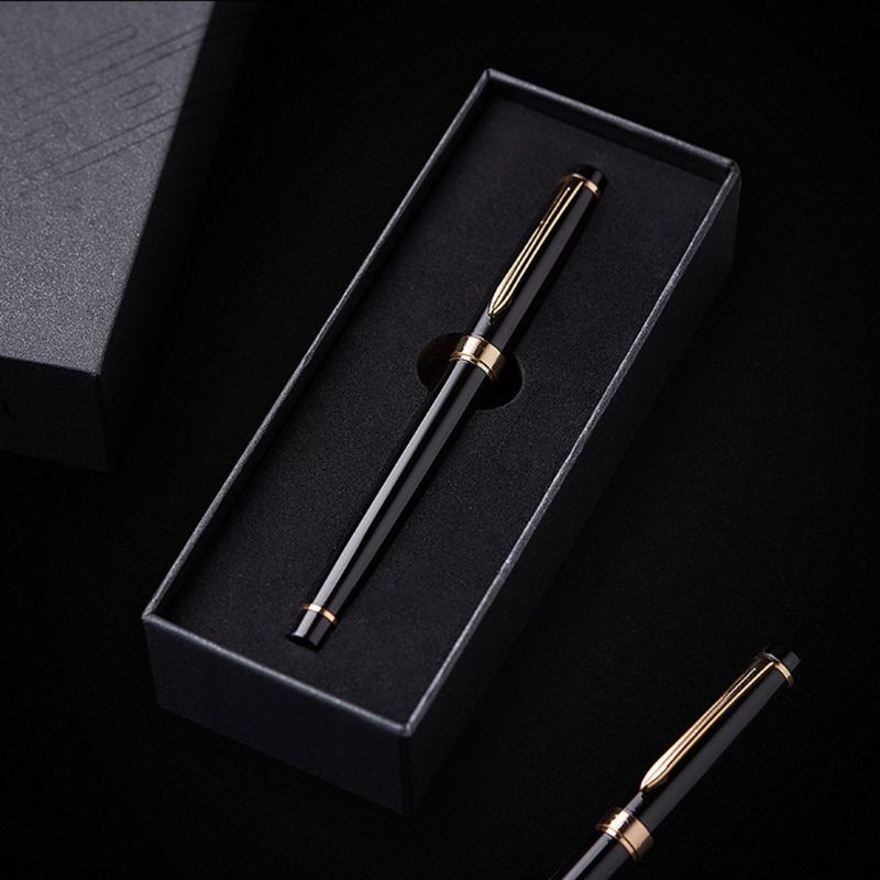 Goo Bút Mực Kim Loại Cổ Điển Kèm Hộp Đựng