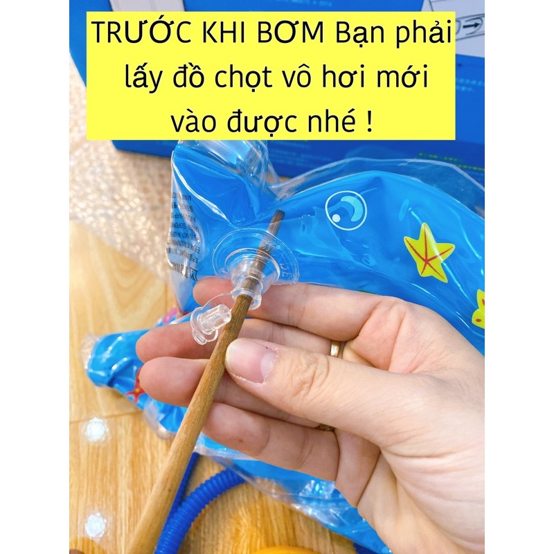 [RẺ VÔ ĐỊCH ] Bể bơi thành cao DOLPHIN cho bé KT 80*80 cm chính hãng POMO cao cấp + Kèm phao cổ