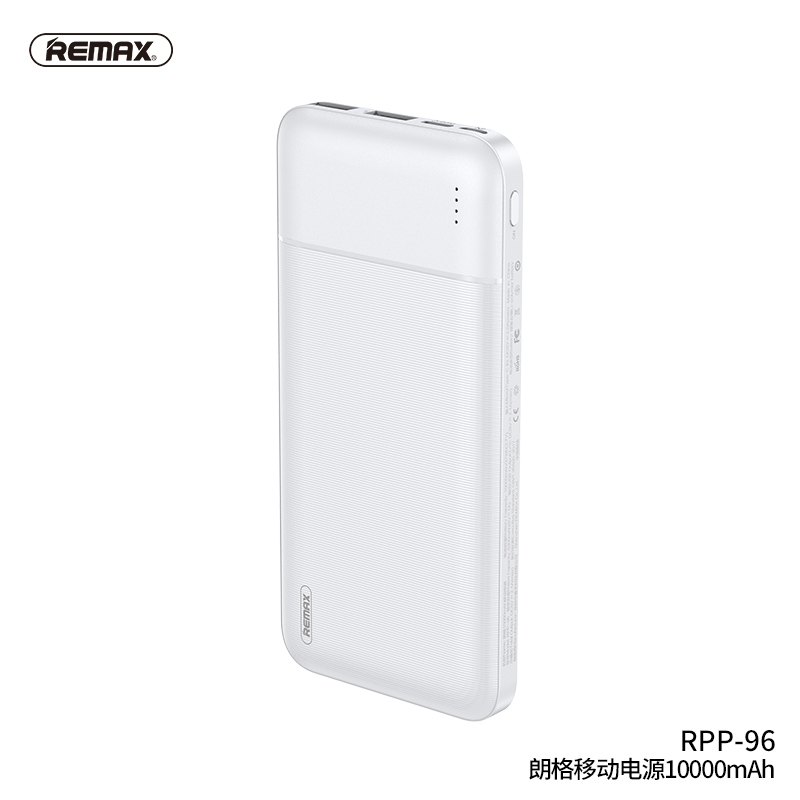 Bộ Sạc Dự Phòng Remax Rpp-96 10000mah 2.1a 100%