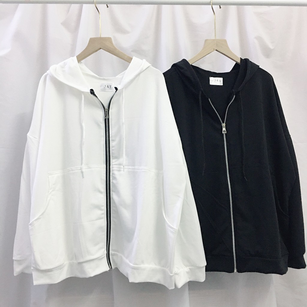 Áo khoác hoodie unisex khóa dọc chất nỉ hàng freesize - Áo khoác hoodie nỉ freesize mặc thoải mái - CM Shop | BigBuy360 - bigbuy360.vn