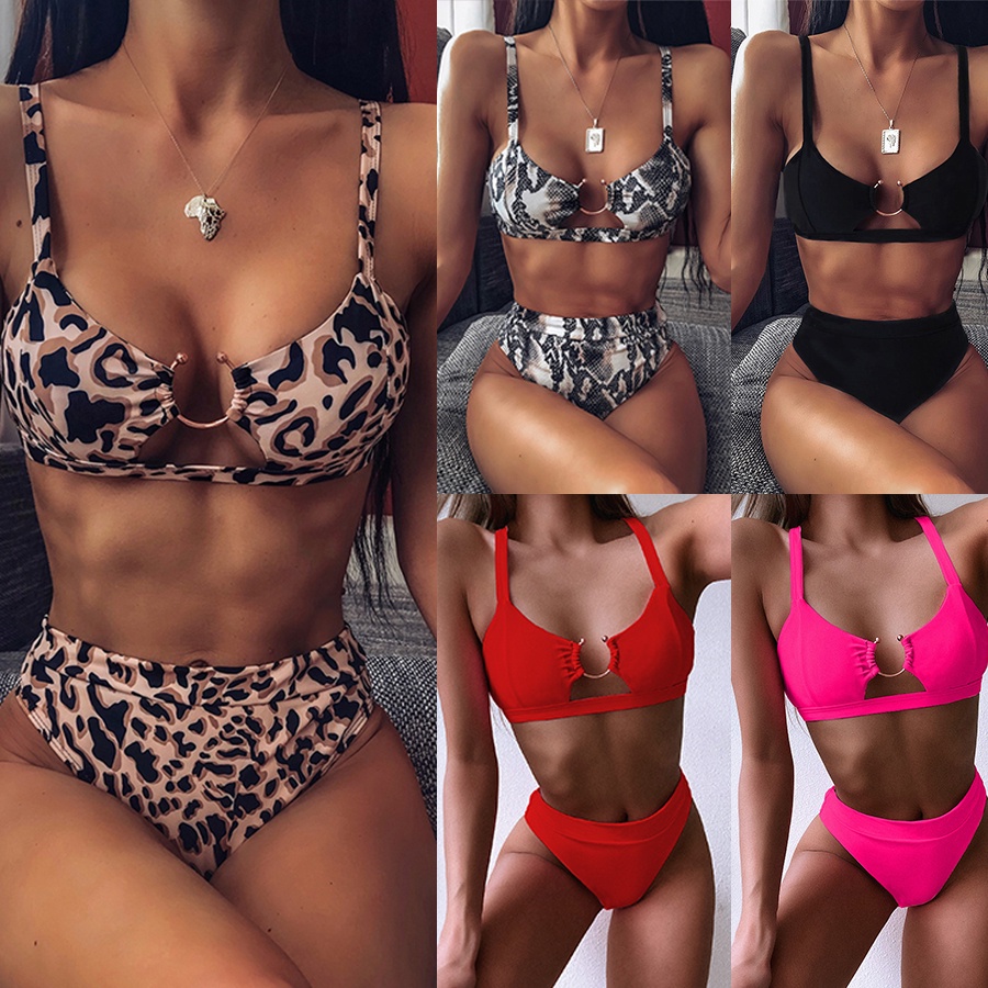 Bikini Họa Tiết Da Báo Gợi Cảm Sành Điệu Cho Nữ