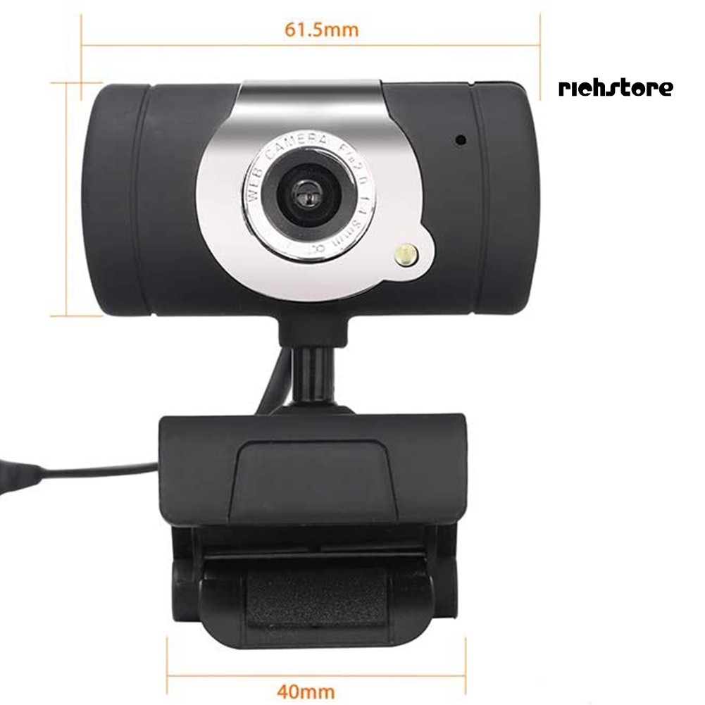 Webcam 480p Usb Có Mic Thu Âm Cho Máy Tính Laptop