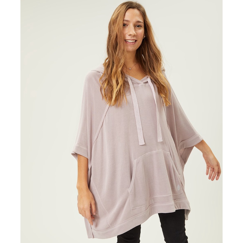 Hàng dư xịn - Áo hoodie oversized nữ dáng boho Fr33 P3ople xuất khẩu