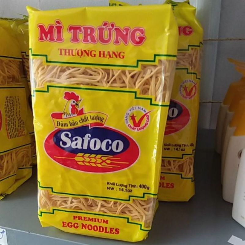 Mì trứng thượng hạng safoco 400g