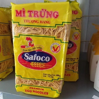 Mì trứng thượng hạng safoco 400g