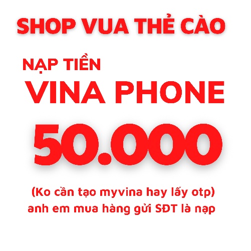 thẻ cào vina 50k