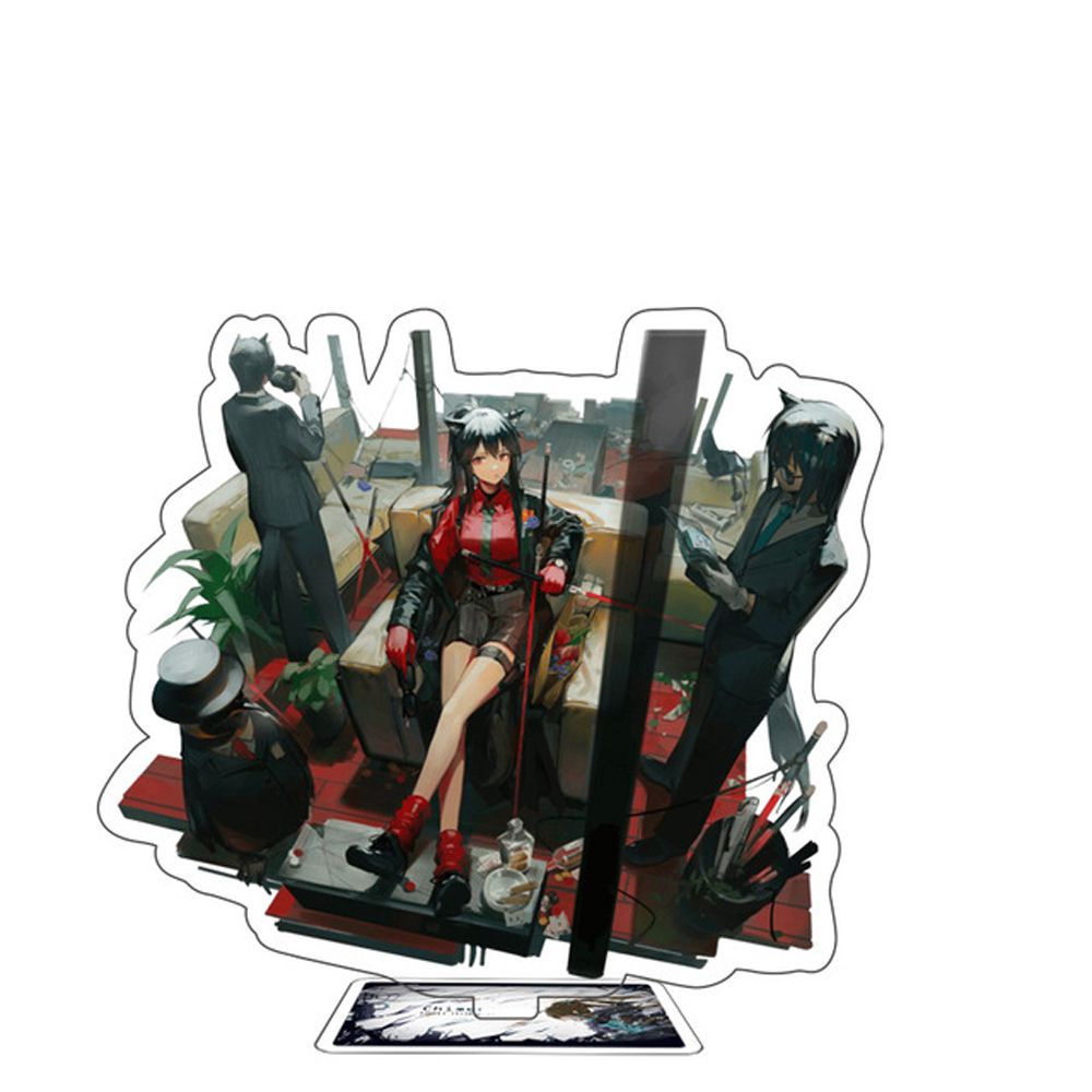 Mô hình nhân vật standee game ARKNIGHTS mica in hình anime chibi trang trí trưng bày