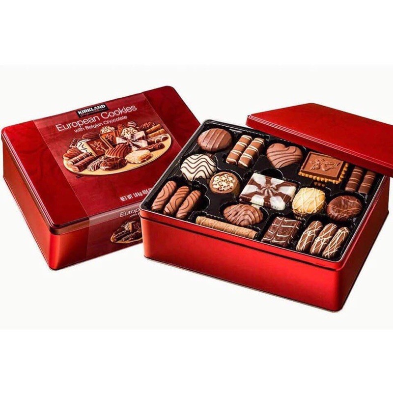 Bánh Kirkland Signature European Cookies With Belgian Chocolate, 1,4 kg