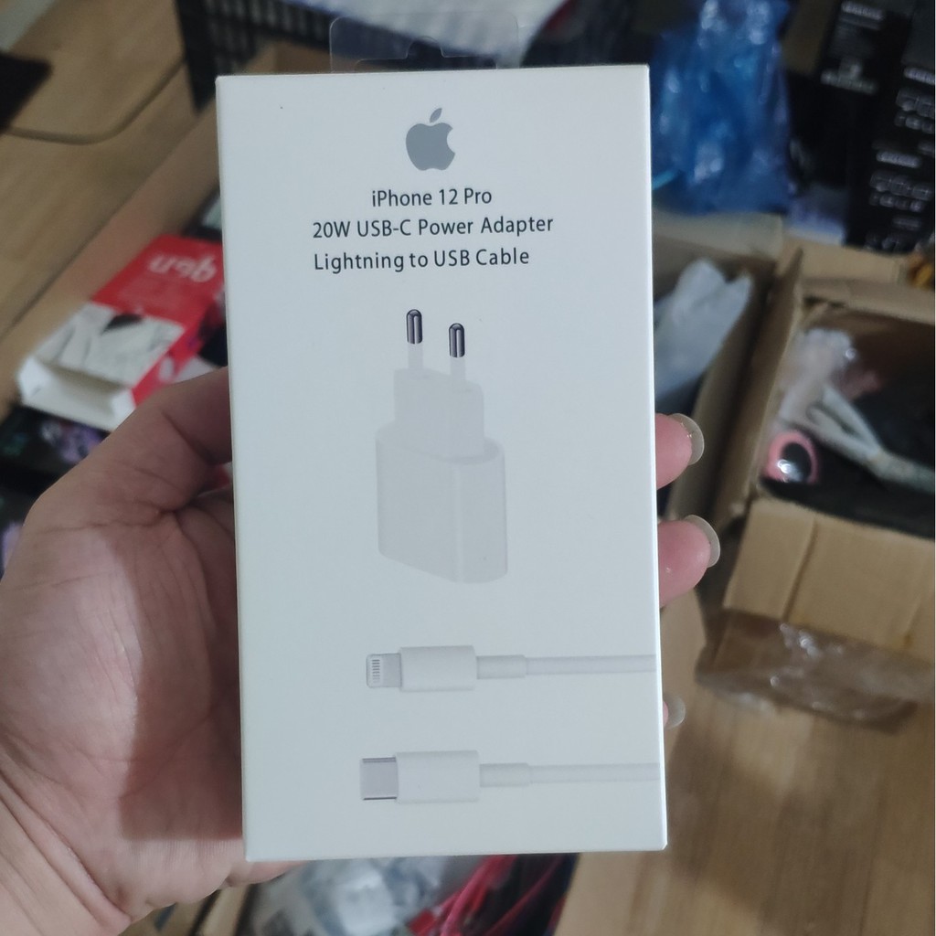 Bộ sạc nhanh 20w iphone loại đẹp, Chuẩn Công nghệ sạc PD bảo hành 12 tháng