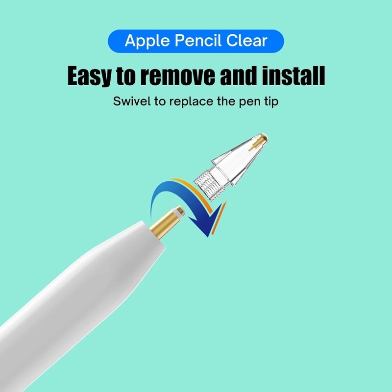 1 Đầu Bút Cảm Ứng Độ Chính Xác Cao Cho Apple Pencil Gen 1 2/