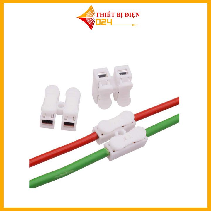 Combo 30 cút nối dây điện, kẹp nối dây đôi CH2 CH-2