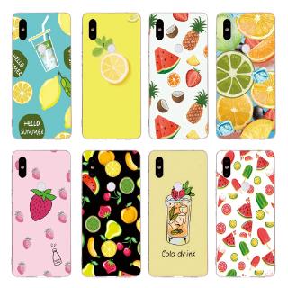 Ốp điện thoại TPU mềm họa tiết trái cây hoạt hình cho OPPO Realme 5 Pro / 3 Pro / Realme Q / X