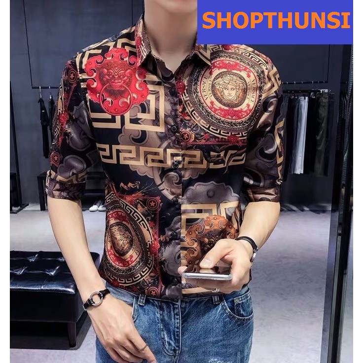 Sơ Mi Nam Cao Cấp Đen Trơn Đẳng Cấp quynhha | BigBuy360 - bigbuy360.vn