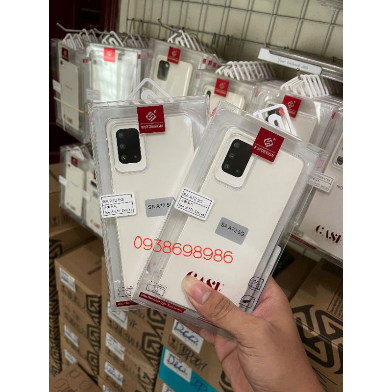 ốp lưng KST DESING cho samsung A52 5G/A72 5G/S21/S21 plus/S21 ultra/Note 20/Note 20 ultra/note 10 lite/S10 5G trong suốt