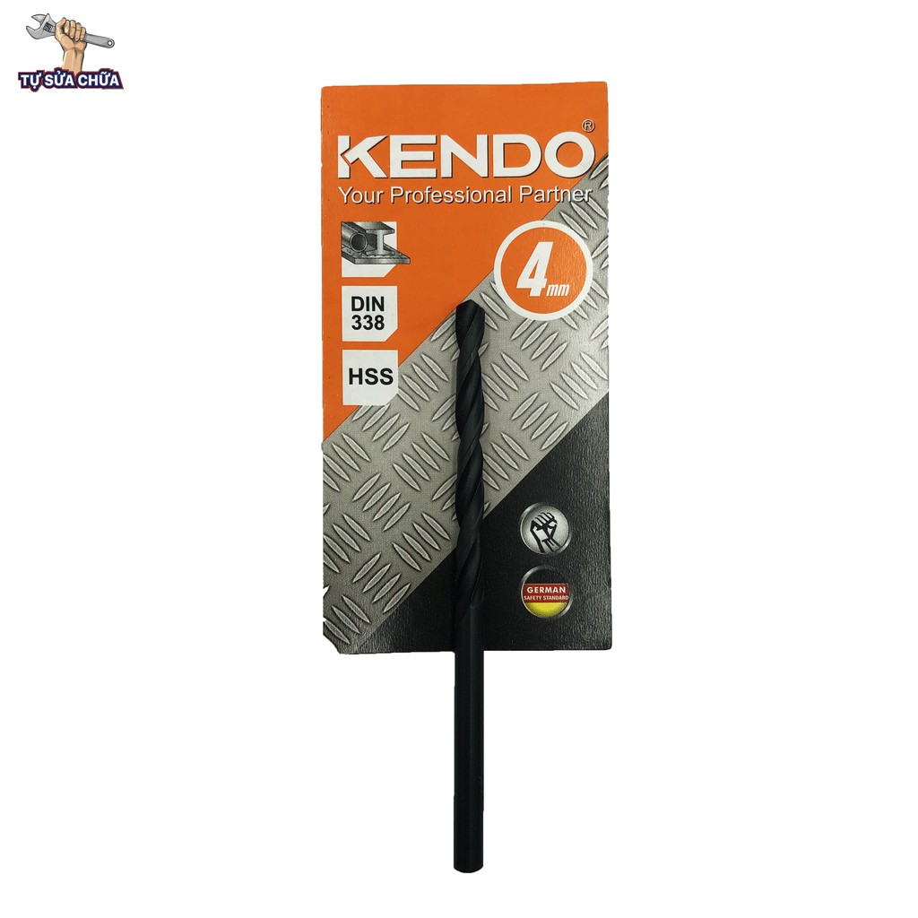 Mũi khoan thép Kendo đuôi kẹp hàng chuẩn chính hãng siêu bền