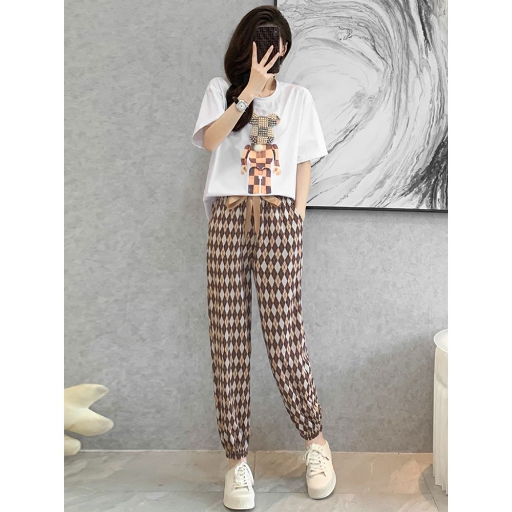 Bộ Đồ Thể Thao Tay Ngắn Dáng Rộng Mỏng Phong Cách Phương Tây Thời Trang Mùa Hè 2022 Mới Dành Cho Bạn Nữ