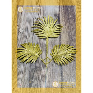 Cành lá cọ 3 lá dùng trang trí Oản thờ , dùng decor , tháp bánh kẹo , tháp nước ngọt , ngọc |Oản tài lộc |LuxuryHomes