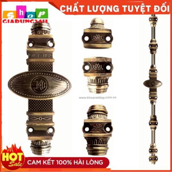 Bộ Ổ Khóa Việt Tiệp CLEMON KK 09882 Hoàng Đồng -Hàng Chính hãng-Giadung24h