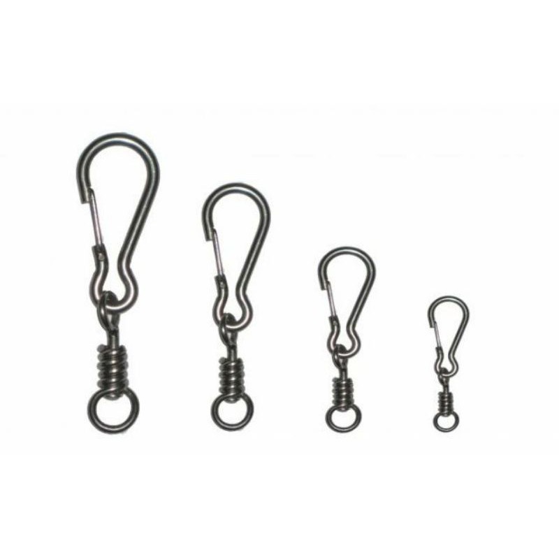 Móc xích chó inox có chống xoắn móc khóa 304