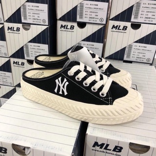 Giầy thể thao sneaker sục MLB Đen