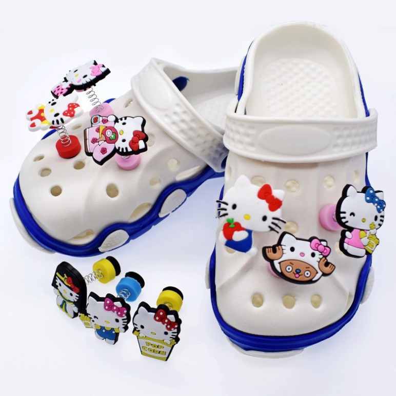 combo 2 sicker lò xo gắn dép cho nam và nữ mẫu mã đa dạng ,sinh động