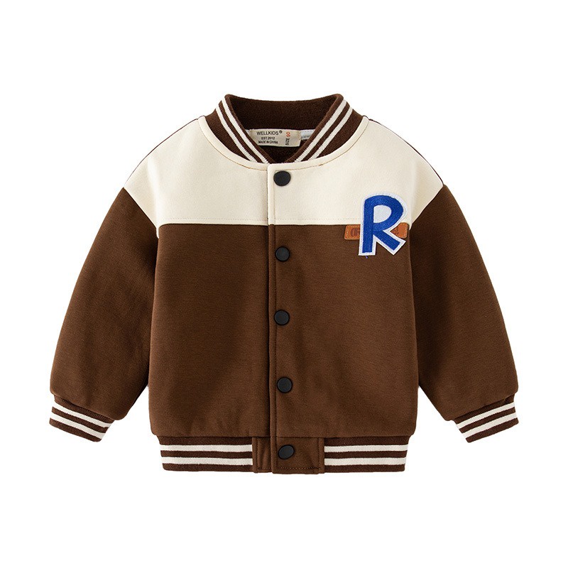 Áo bomber bé trai WELLKIDS Áo khoác trẻ em siêu đẹp mẫu mới