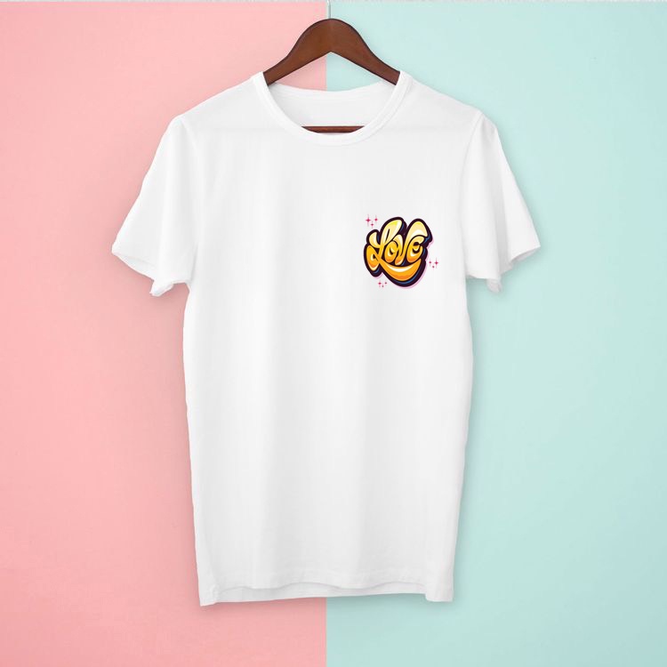 áo thun nữ đồ đôi mẹ và bé tay ngắn đẹp cá tính kiểu chữ 3d dễ thương