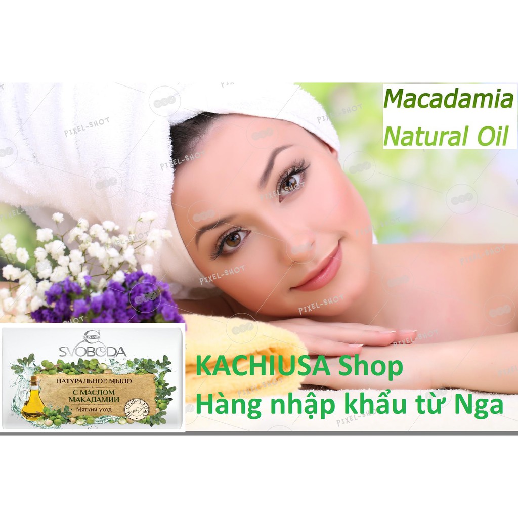 Xà phòng thơm dưỡng da với dầu macadamia Svoboda
