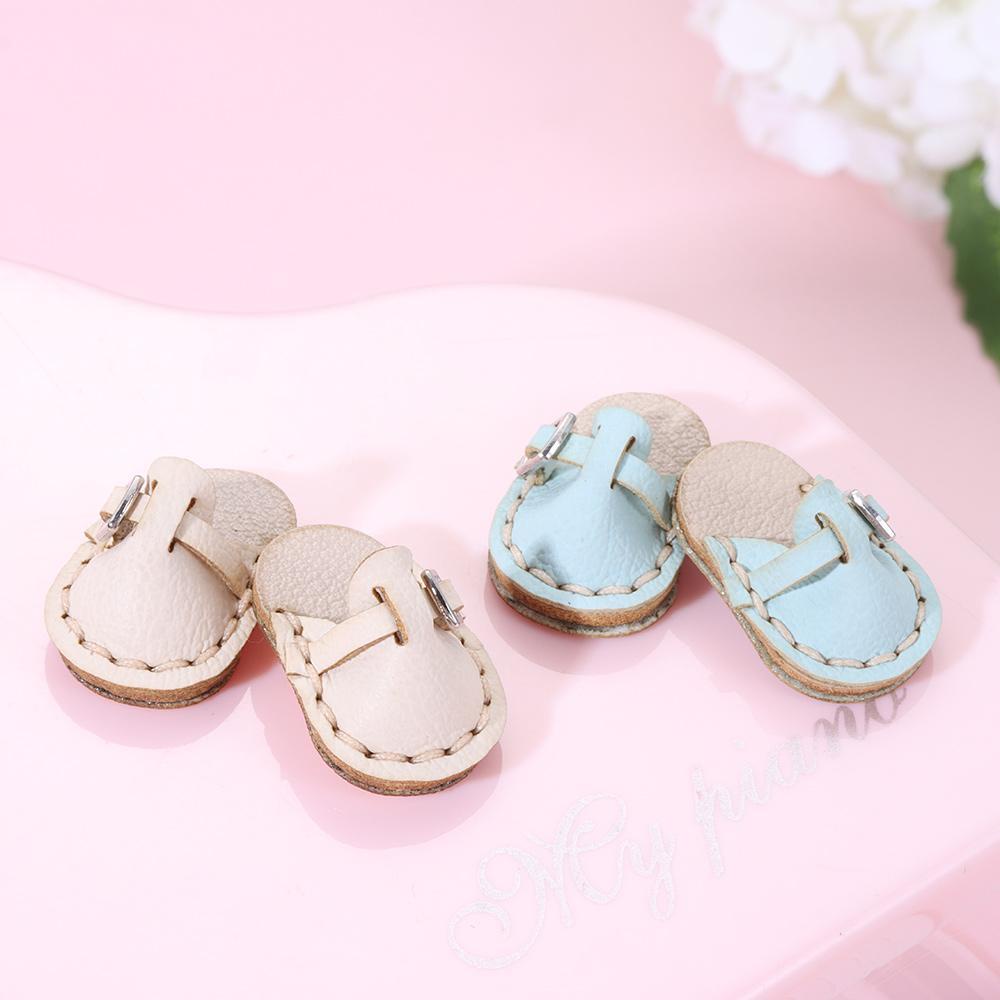 Giày Búp Bê Chất Liệu Da Bò Cho obitsu11GSCbody9OB11 Tỉ Lệ 1 / 11 OB11