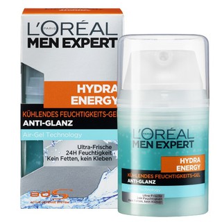 Gel dưỡng da nam kiềm dầu Loreal Men Expert Hydra Enegry Anti-Glanz 50ml