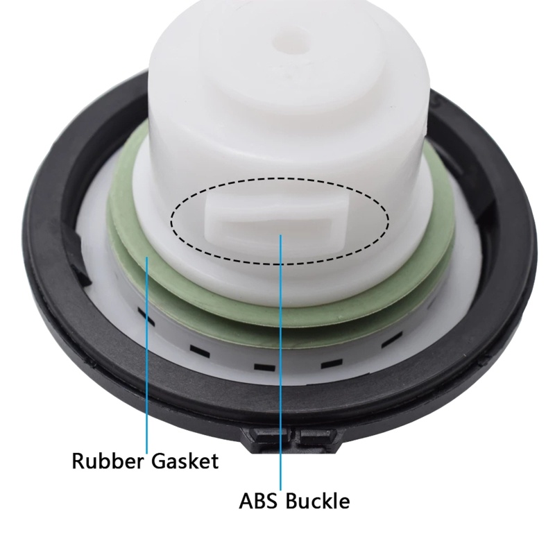 Nắp Đậy Bình Nhiên Liệu Cho Xe Hơi Fo rd Focus 2 MK2 2005-2012