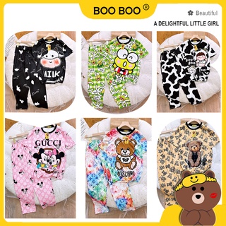 [Mã SKAMLTSM9 giảm 10% đơn 99K] [XL] Đồ bộ thun 3D TNQD Boo Boo ( 45kg - 72kg )