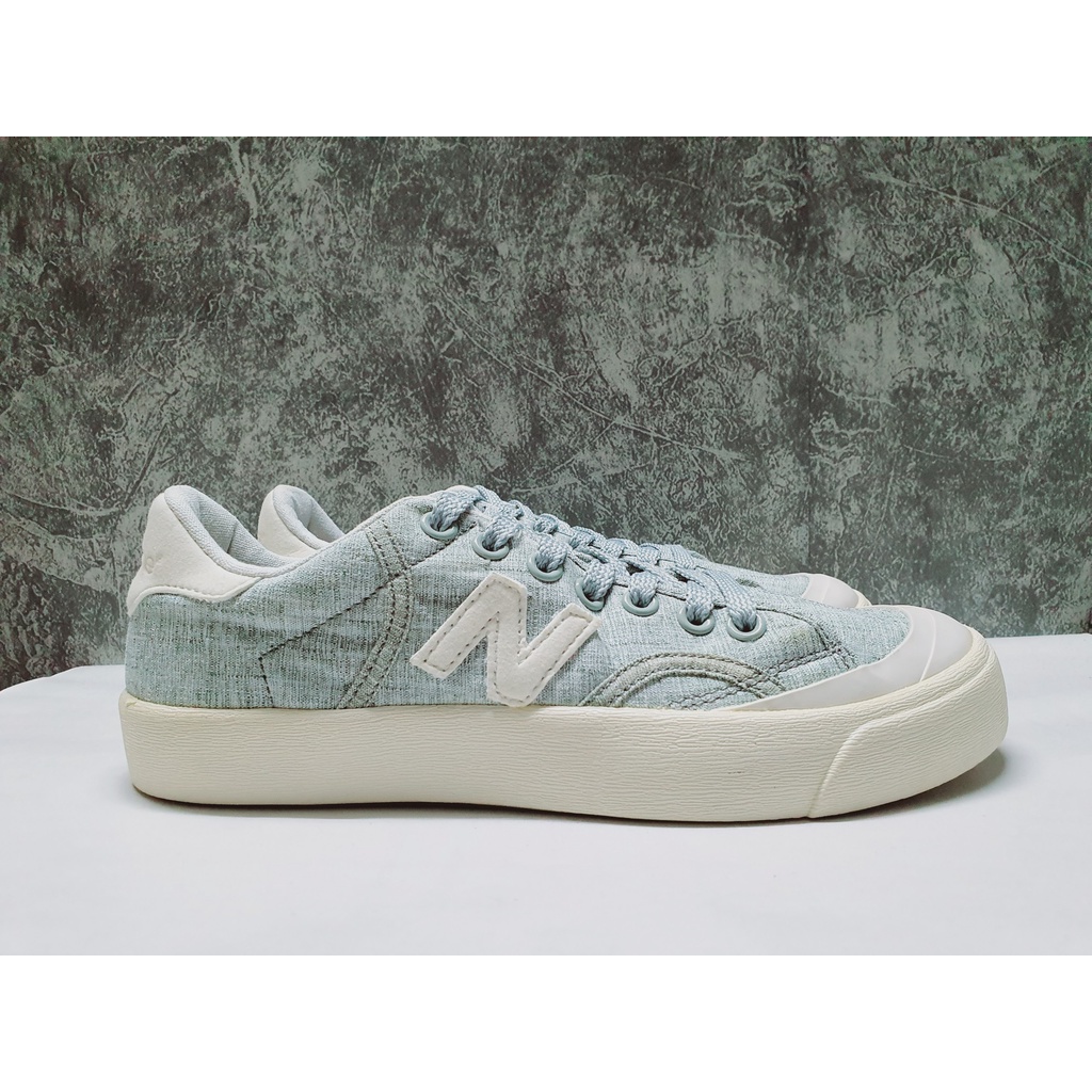 2hand- Size 37 Giày vải màu xanh muối tiêu