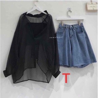 Áo sơ mi voan lụa đẹp mê ly ttsla0223