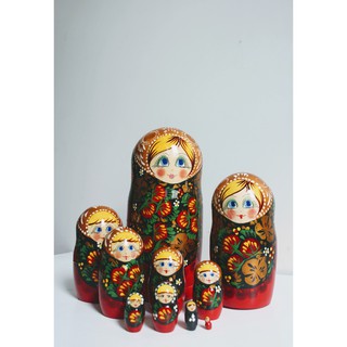 Búp bê Nga Matryoshka (bộ 10 con)