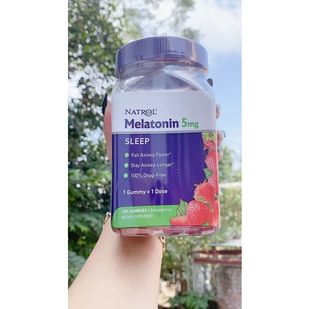 KẸO DẺO HỖ TRỢ NGỦ NGON - Melato.nin 5mg