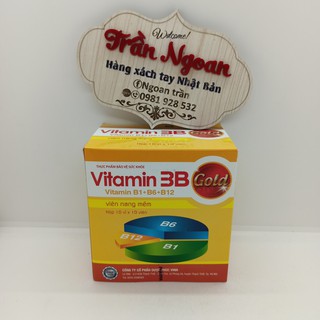 Vitamin 3B gold Phúc Vinh hộp 10 vỉ