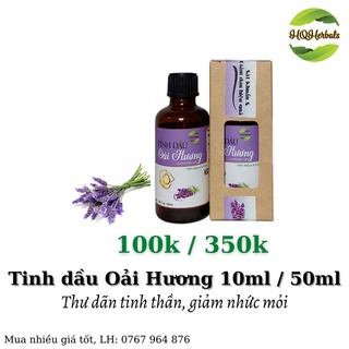 Tinh dầu lavender, bưởi nguyên chất 10ml - Thảo dược Hương Quê