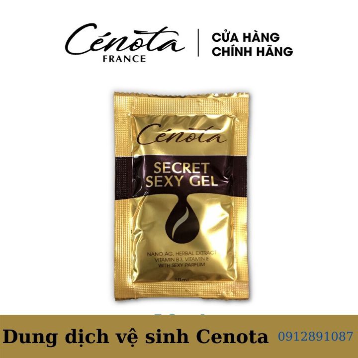 Gói Dung dịch vệ sinh Cenota 10ml - Làm hồng Se khít vùng kín