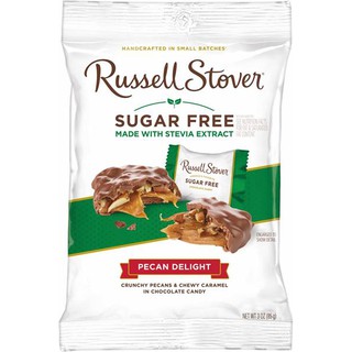 Socola Russell Stover-caramel,hồ đào,coconut không đường