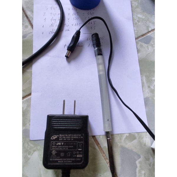 Đầu mỏ hàn T12  Hakko  6V=>30V