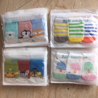 Set 3 đôi tất nbd kid cổ ngắn