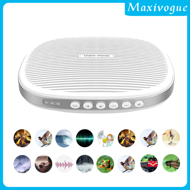 [MAXIVOGUE]White Noise Sound Machine Spa Easy Sleep Baby Relax Therapy for Kids
