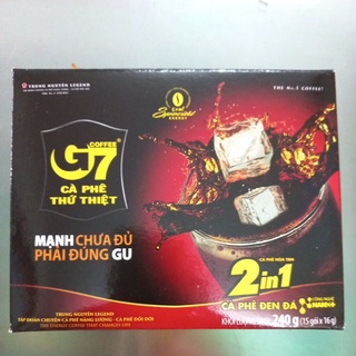 Cà phê đen đá  G7 2in1 (15 gói*16g)