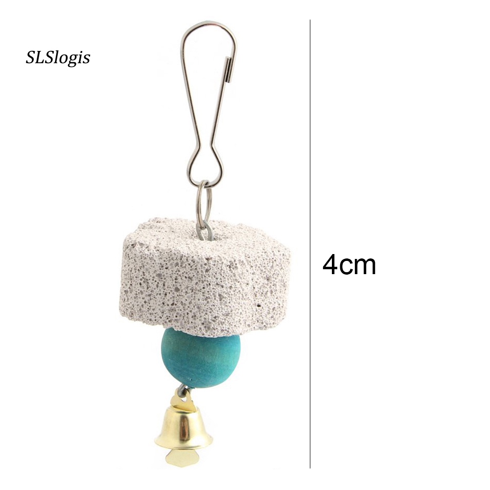 Đồ Chơi Chuông Đá Khoáng Chất Lượng Cao Dành Cho Chim Vẹt