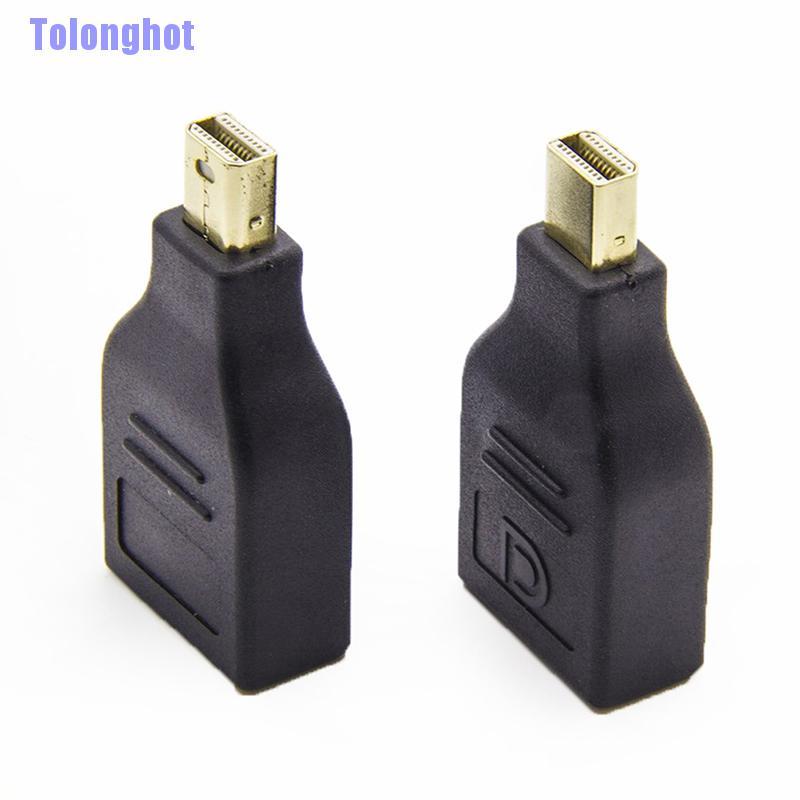 Tolonghot> Gold Plated Displayport Mini Male To DisplayPort DP Female Adapter Converter