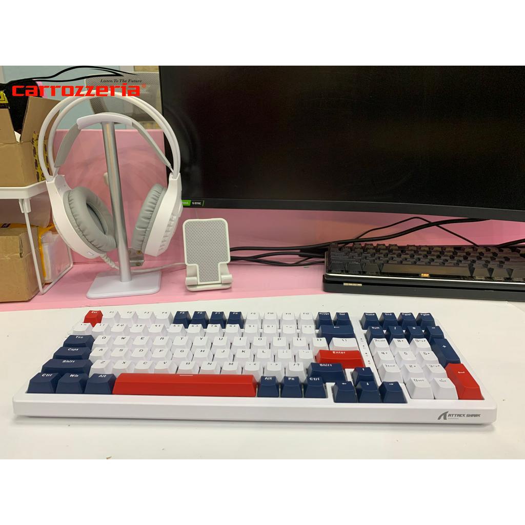 Bàn Phím Cơ Gaming Tùy Chỉnh 3 Chế Độ K98 RGB Attack Shark