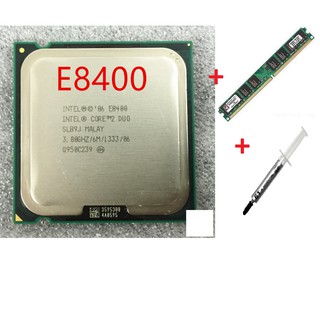 Trọn bộ: cpu e8400+ddr2-1g+keo tản nhiệt